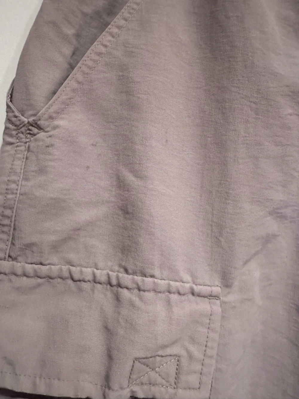 The North Face Cargo Shorts Mens L Belted Hiking Outdoor Nylon